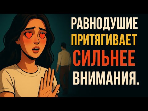 Видео: Почему женщины гоняются за мужчинами, которым на них плевать | СТОИЦИЗМ