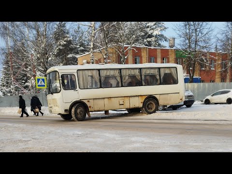 Видео: Автобус №104. Чистик - АС Рудня