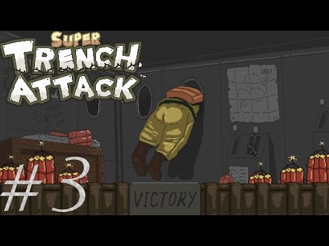 Видео: Прохождение Super Trench Attack - Чокнутый Профессор #3