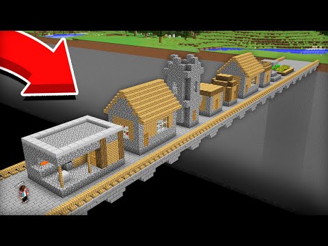 Видео: Я НАШЁЛ ДЕРЕВНЮ НА МОСТУ В МАЙНКРАФТ | Компот Minecraft