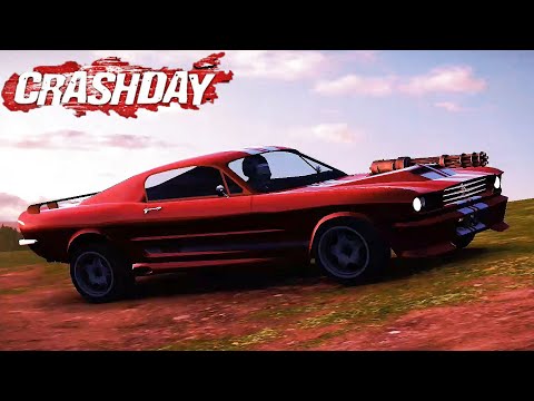 Видео: Крушение# Crashday