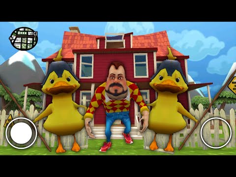 Видео: СОСЕД УПРАВЛЯЕТ УТЯТОМИ! ДАРК РИДАЛ УТЯТА ПОДВИЛИ МЕНЯ... - Dark Riddle