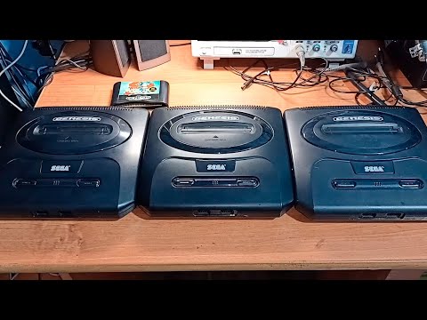 Видео: Сравнение оригинальных приставок Сега (Sega Genesis).