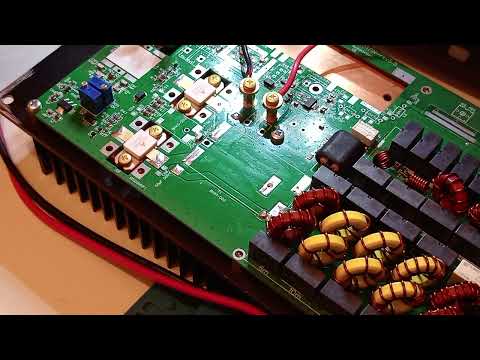 Видео: Wolf 7" 100вт, выставляем ток покоя на RD100HF1