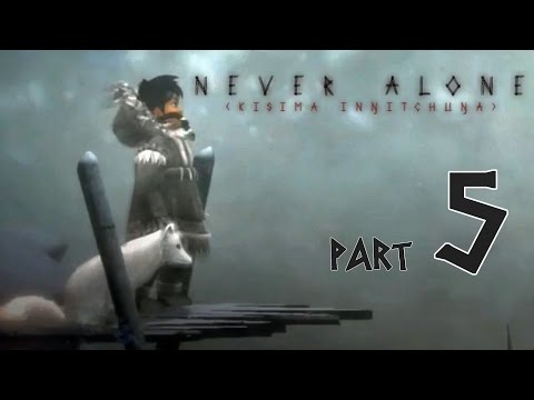 Видео: Never Alone (Kisima Ingitchuna) Прохождение {часть 5} Ледяной человек