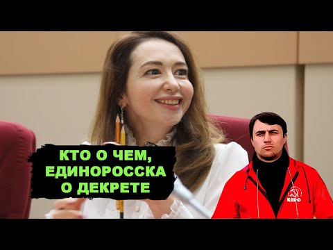 Видео: Тупее не придумаешь! Депутат ЕР решила блеснуть знаниями. Кто о чем, Литневская о декрете