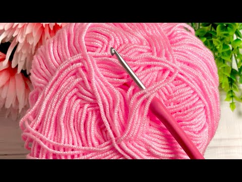Видео: Ух ты! Этот модный узор крючком приятно удивит вас! Быстрая и легкая вязка крючком для пледа