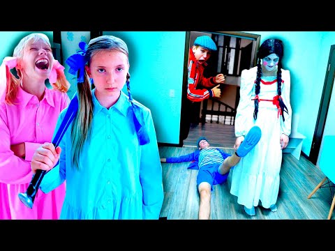 Видео: СТРАШНЫЕ БЛИЗНЯШКИ 24 ЧАСА ИГРАЮТ В ВЫЗОВ ДУХОВ || ПАЦАНЧИКИ НА РАЙОНЧИКЕ #12