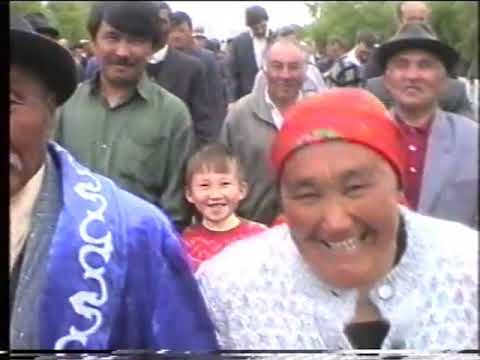 Видео: Празднование 50 лет Дня победы в селе Сухорабовка