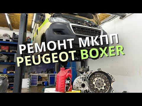 Видео: Ремонт МКПП Peugeot Boxer