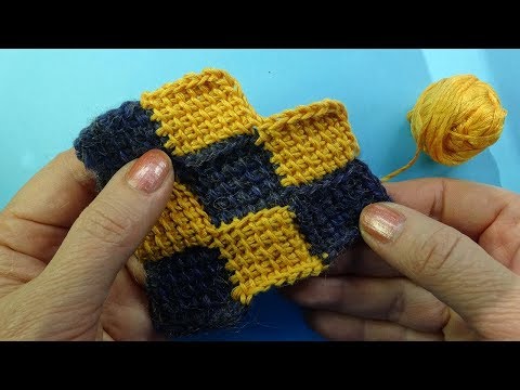 Видео: Уроки вязания для начинающих -  энтерлак