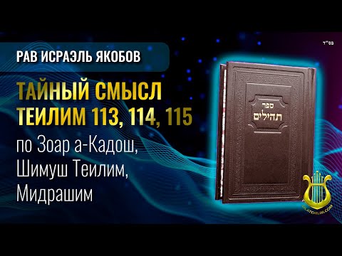 Видео: 📖 Теилим 113, 114, 115  - Тайный Смысл. Рав Исраэль Якобов.