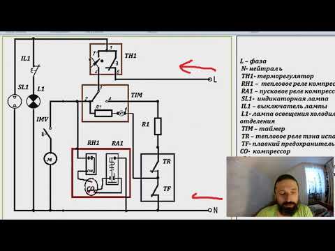 Видео: НОУ ФРОСТ NO FROST принципиальная схема. Ремонт холодильников. Курсы холодильщиков