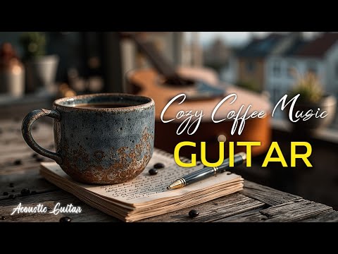 Видео: Расслабляющий кофейный магазин с акустической гитарой | Нежные гитарные вибрации для фокуса и учебы