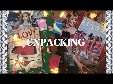 Видео: Предновогодняя распаковка фотобуков (g)i-dle и карт stray kids, itzy, p1harmony, Бахи 🎄🧶