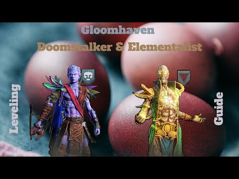 Видео: Gloomhaven | Обрекающий&Элементалист | Гайд 1-9 lvl | Doomstalker & Elementalist | Leveling Guide1-9