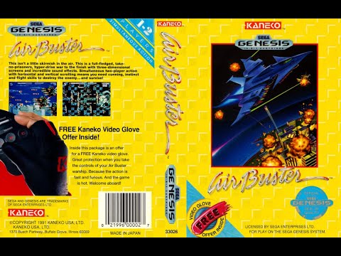 Видео: Air Buster (sega) - complete (пройден)
