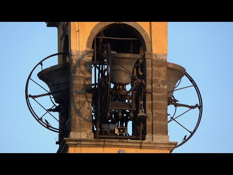 Видео: Концертный звон пяти великолепных колоколов Навы (Италия)