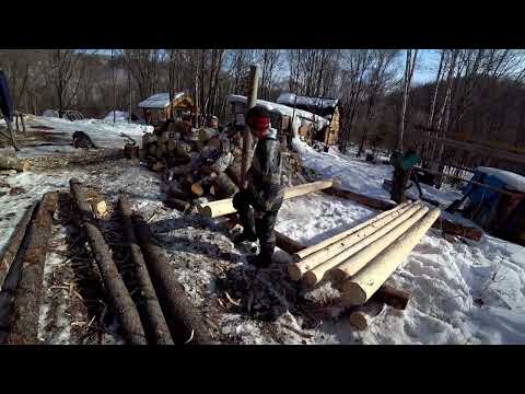Видео: ЖИВЕМ В ТАЙГЕ КРУГЛЫЙ ГОД. РУТИННАЯ РАБОТА И ХЛОПОТЫ.
