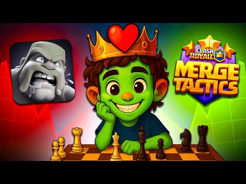 Видео: ♞Ухожу в Clash Royale… чтобы поиграть в шахматы ► Merge Tactics/Clash Mini