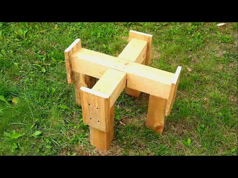 Видео: Сделать подставку под бочку