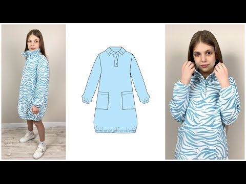 Видео: Як пошити дитячу сукню з трикотажу