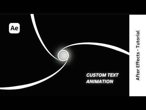 Видео: Учебник по созданию пользовательской анимации текста в After Effects | Советы и рекомендации для ...