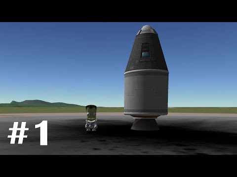 Видео: Хороший старт и первые достижения. Часть #1. Kerbal Space Program на максимальном уровне сложности.