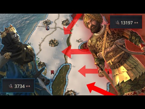 Видео: КАК ВЫЖИТЬ за ИЕРУСАЛИМ в crusader kings 3?