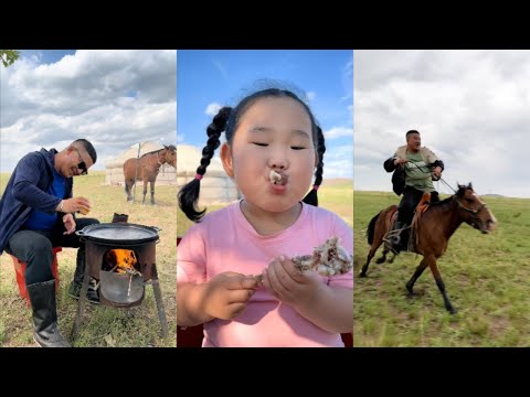Видео: Монгольский народ Чабаки и его семья! 45 #еда #кулинария #монголия