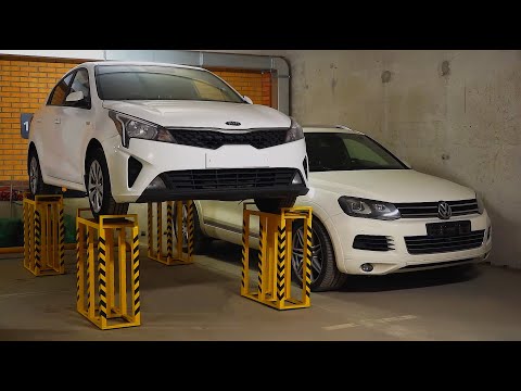 Видео: Механический автомобильный подъёмник