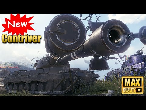 Видео: Новый Contriver: Отличная работа взвода на танках 11 уровня — World of Tanks