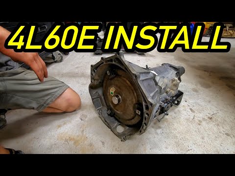 Видео: УСТАНОВКА КОРОБКИ ПЕРЕДАЧ 4L60E || ЛЕГКАЯ