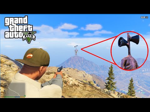 Видео: Я Нашел СИРЕНОГОЛОВЫЙ в ГТА 5 / GTA 5 Siren Head