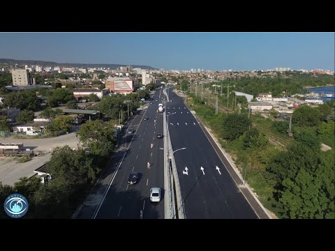 Видео: [Варна] Ремонт на ул. "Девня" в участъка от бул. "Ат. Москов" до бул. "Република" - 09.07.2024