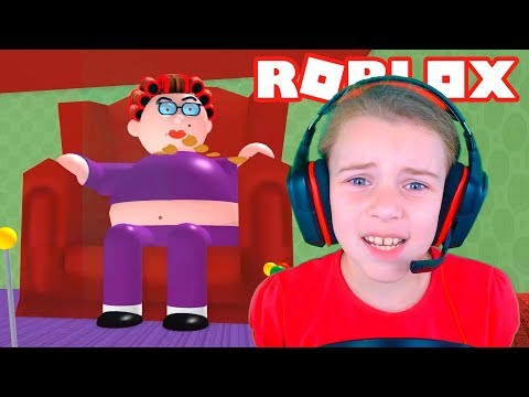Видео: НОВЫЙ ПОБЕГ от ЗЛОЙ БАБУШКИ в ROBLOX веселое ВИДЕО ДЛЯ ДЕТЕЙ игровой мультик игры Роблокс