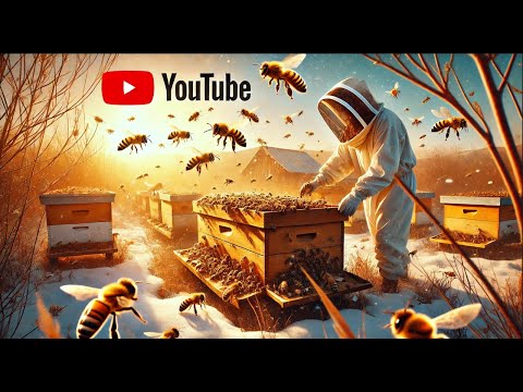 Видео: Пчеловодство.Работа на Пасеке при Первом Облёте.