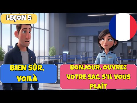 Видео: Французский для путешествий | 6 сцен на контрольно-пропускном пункте (А1–А2)