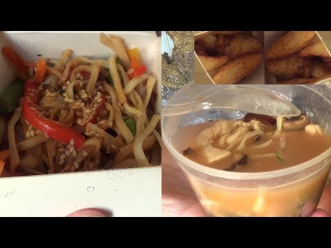 Видео: Суп с курицей, Лапша с телятиной и картофель по-деревенски от Империи Пиццы