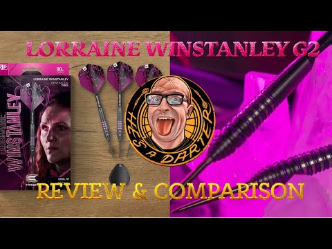 Видео: Обзор дартсов TARGET Lorraine Winstanley Gen2. Соответствуют ли они характеристикам Gen1?