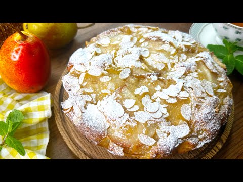 Видео: ПИРОГ С ГРУШАМИ К ЧАЮ ! 🍐Простой, Нежный и Ароматный Грушевый Пирог!