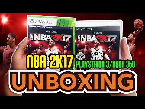 Видео: Распаковка NBA 2K17 Early Tip-Off Edition (Xbox 360 /PS3)!!