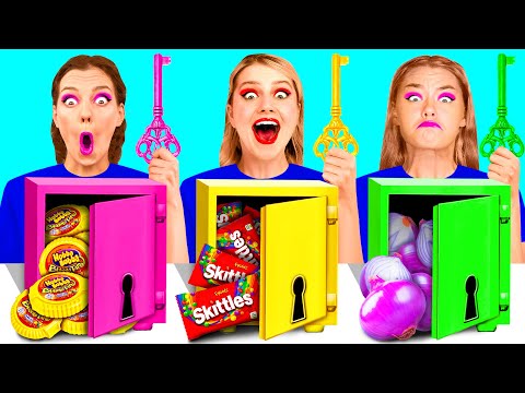 Видео: Выбери Правильный Ключ Челлендж | Битвы с Едой от DuKoDu Challenge