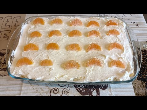 Видео: Тирамису мандариновое . Tiramisu tangerine