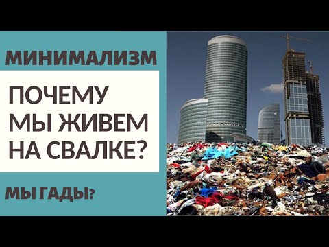 Видео: МИНИМАЛИЗМ / ПОЧЕМУ МЫ ЖИВЕМ НА СВАЛКЕ?