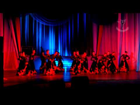 Видео: Ансамбль "Вдохновение" - "Андалузский танец. Художественный руководитель - Екатерина Силантьева.