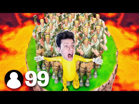 Видео: 100 игроков в КРУГУ, но выживет ТОЛЬКО ОДИН в Фортнайт!