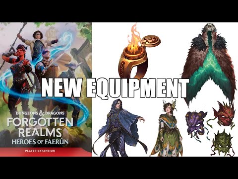 Видео: Снаряжение в Forgotten Realms: Heroes of Faerun | Nerd Immerison