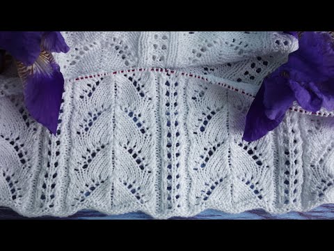Видео: Шикарный ажурный узор для летних изделий | Chic openwork pattern