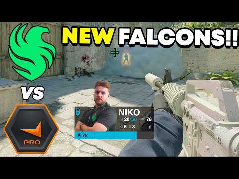 Видео: ПЕРВАЯ ИГРА НОВЫХ ФАЛЬКОНС!! - Falcons vs FaceIT - ЛУЧШИЕ МОМЕНТЫ | КС2